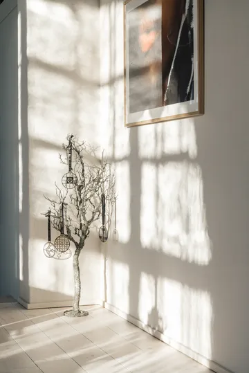 Ozdoba na choinkę Piano - Mosiądz niklowany - Hilke Collection