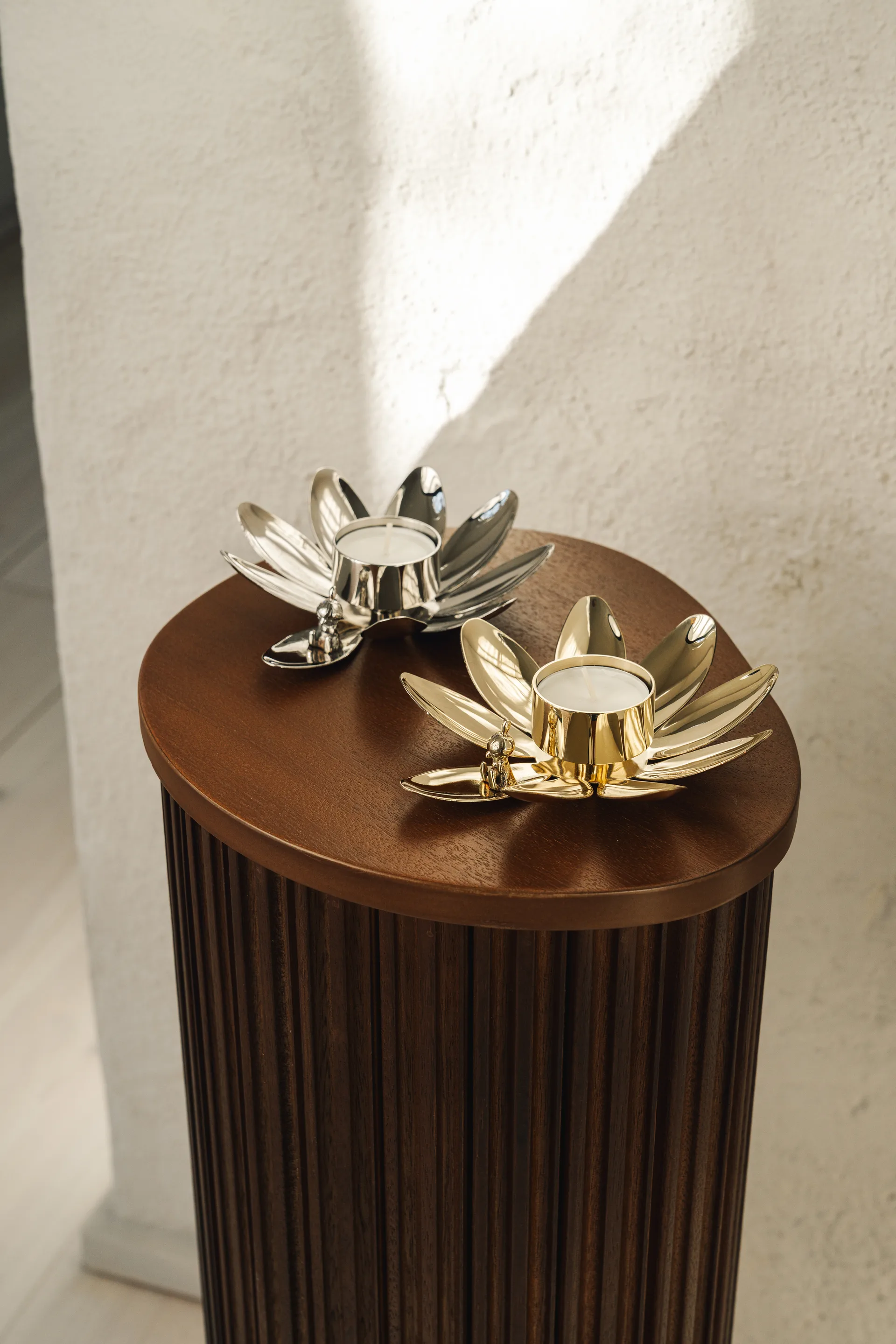 Świecznik Hilke X Mumin Lilla My, Mosiądz Hilke Collection