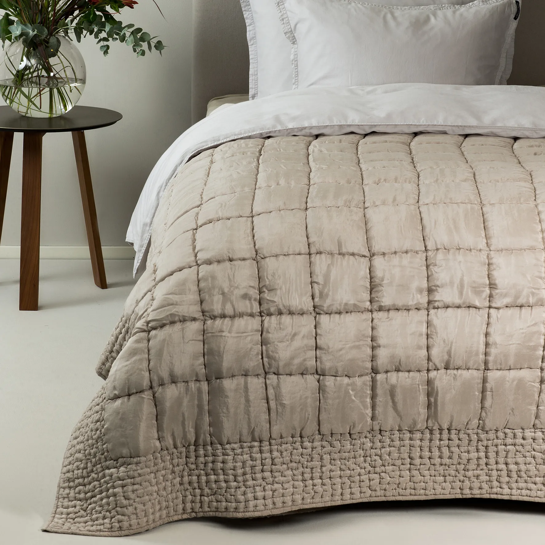 Delia narzuta na łóżko szampan, 160x240 cm Himla