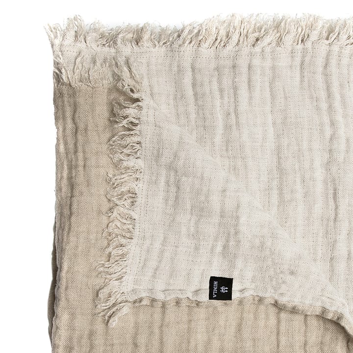 Hannelin koc 130x170 cm, naturalna biel (beżowo-biała) Himla