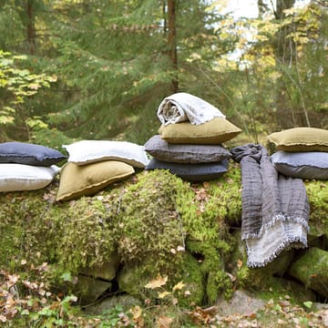 Hannelin poszewka na poduszkę 50x50 cm - charcoal (szary) - Himla