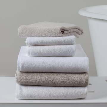 Lina ręcznik biały - 70x140 cm - Himla