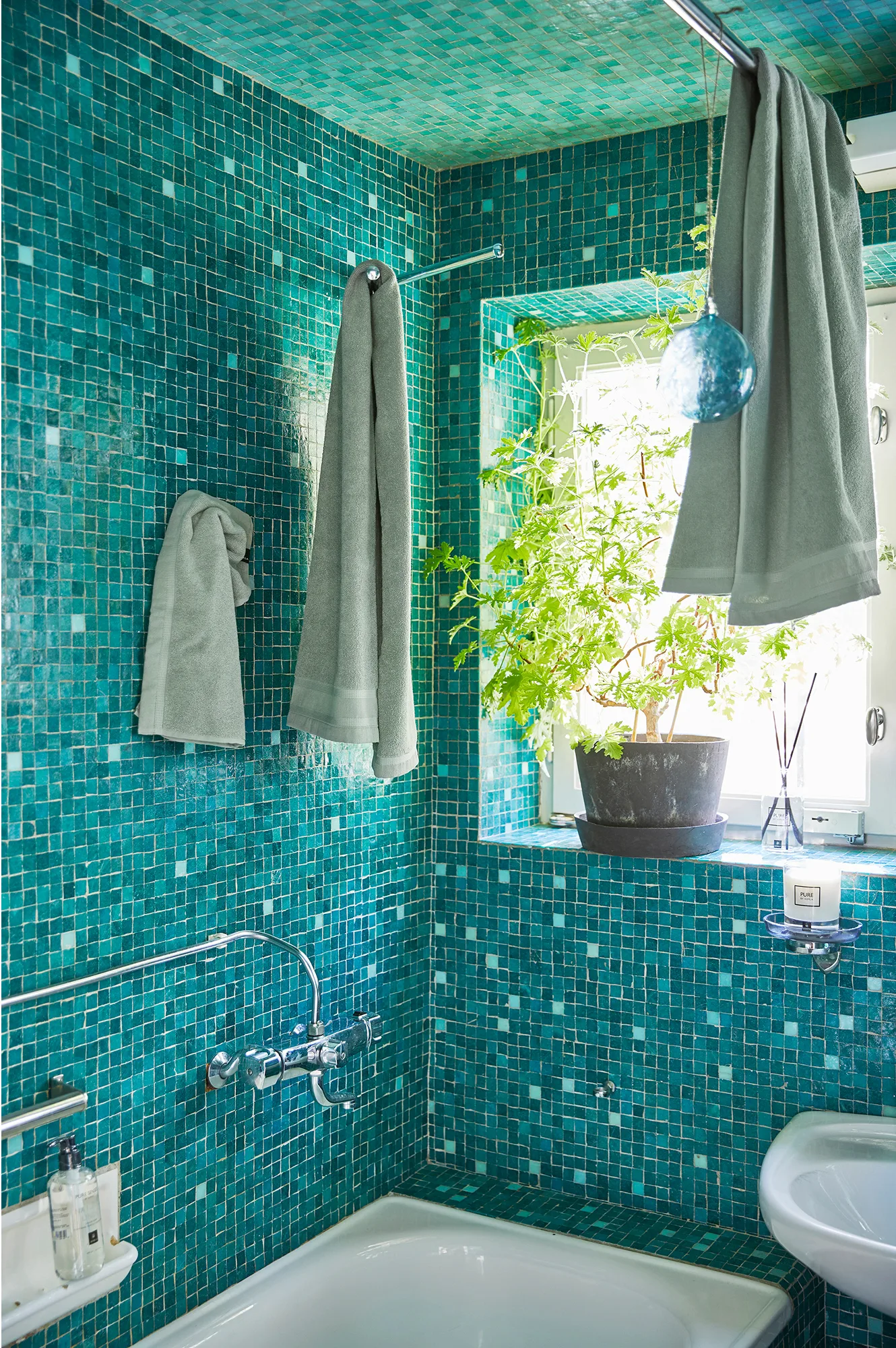 Lina ręcznik szałwia, 100x150 cm Himla