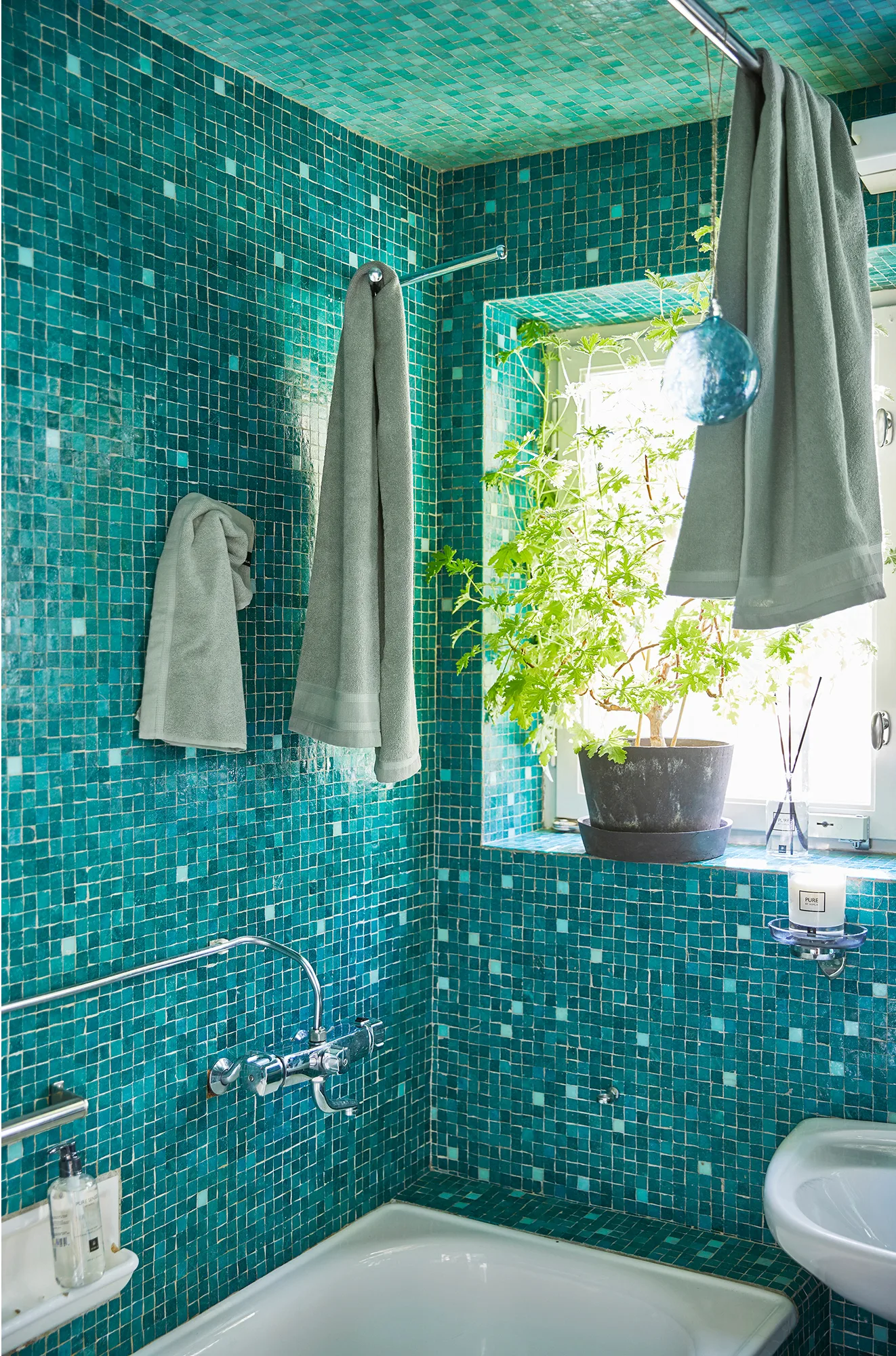 Lina ręcznik szałwia, 30x50cm Himla