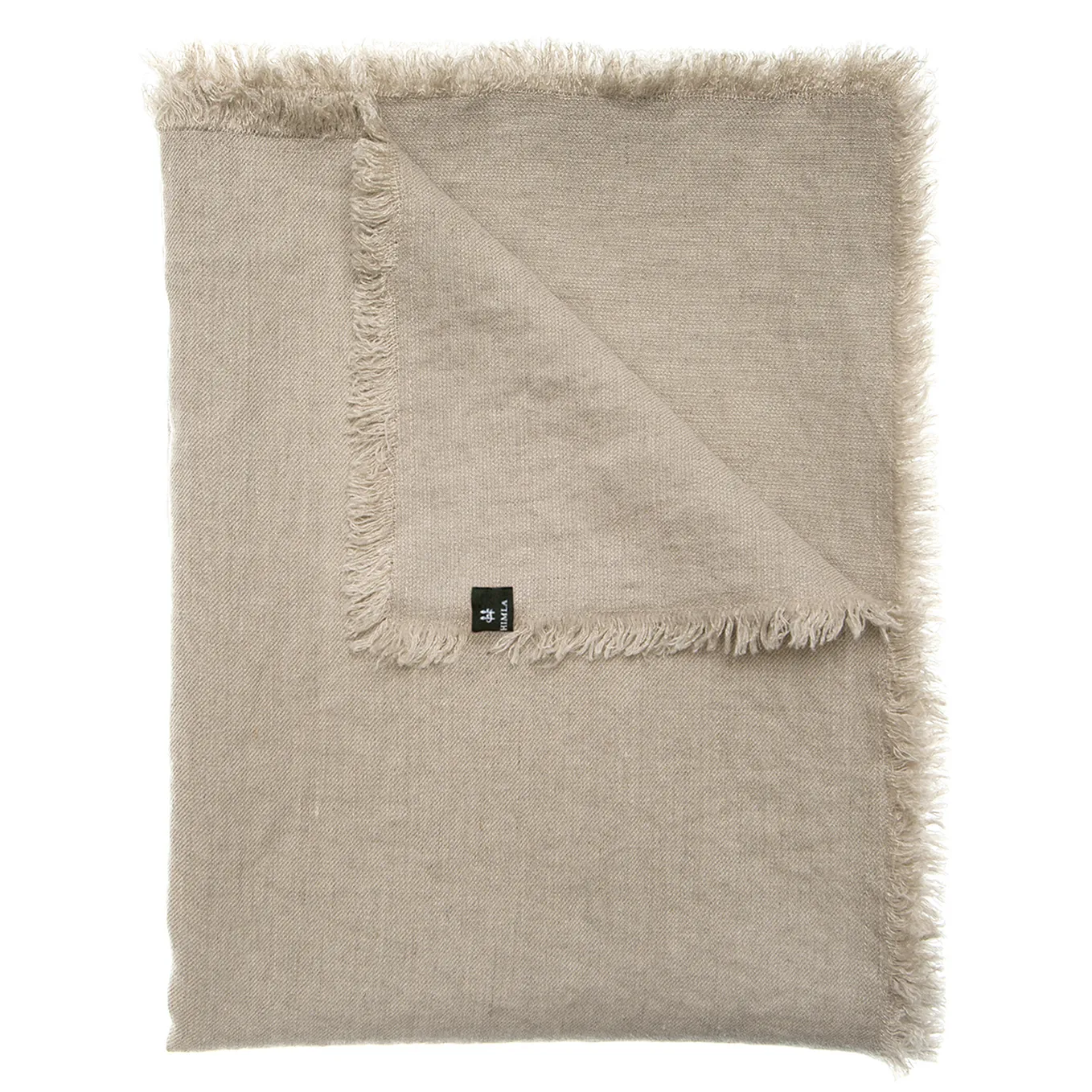 Merlin pled lniany 130x170 cm, Naturalny (beżowy) Himla