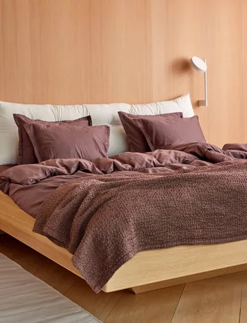 Narzuta Dani 260x260 cm - Śliwka (fioletowy) - Himla