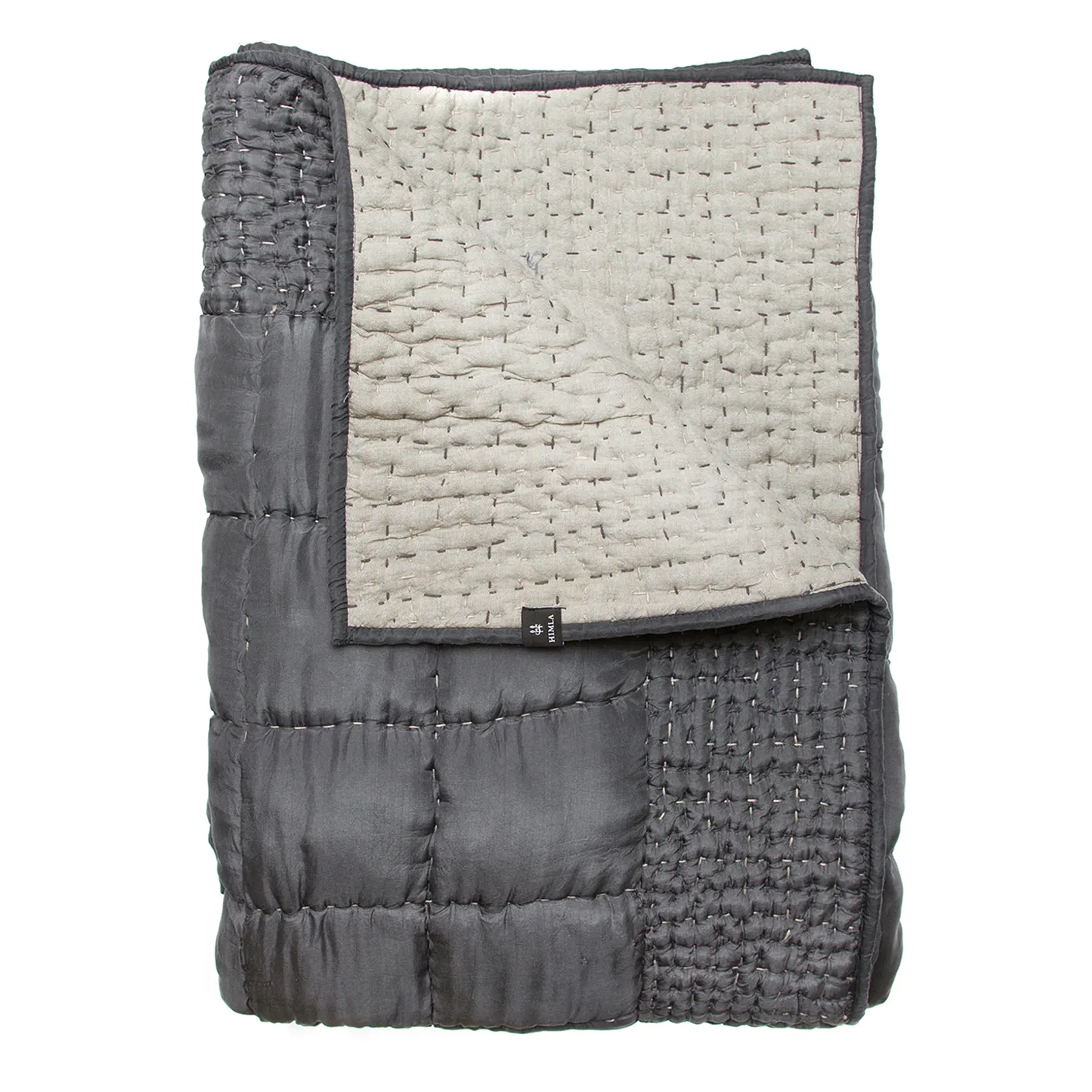 Narzuta na łóżko Delia - antracyt, 160x240 cm Himla