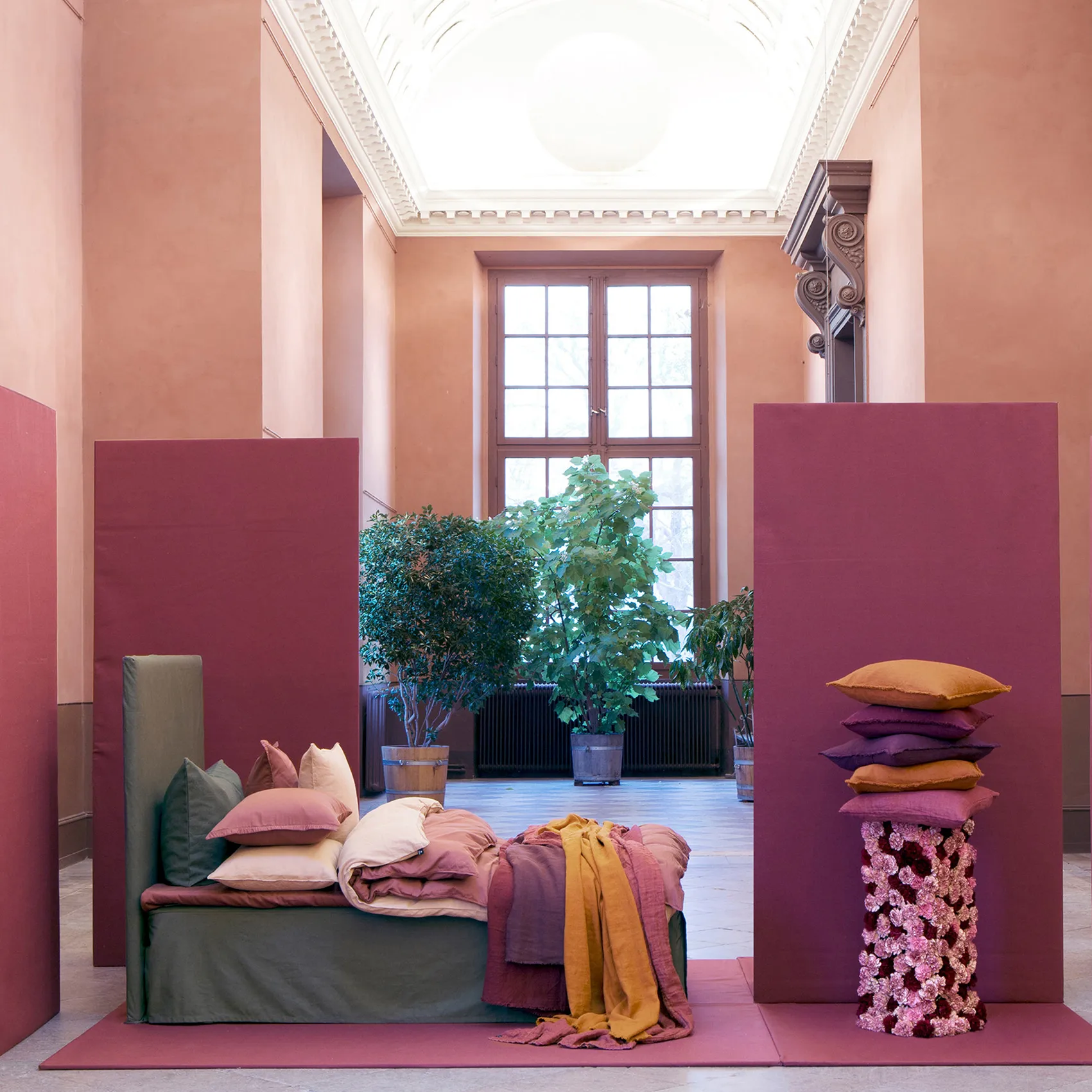 Narzuta na łóżko Weeknight 180x220x42 cm, Charcoal Himla