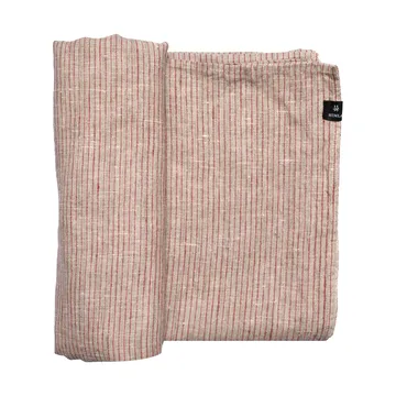 Obrus Linus 145x330 cm - True red-natural - Himla
