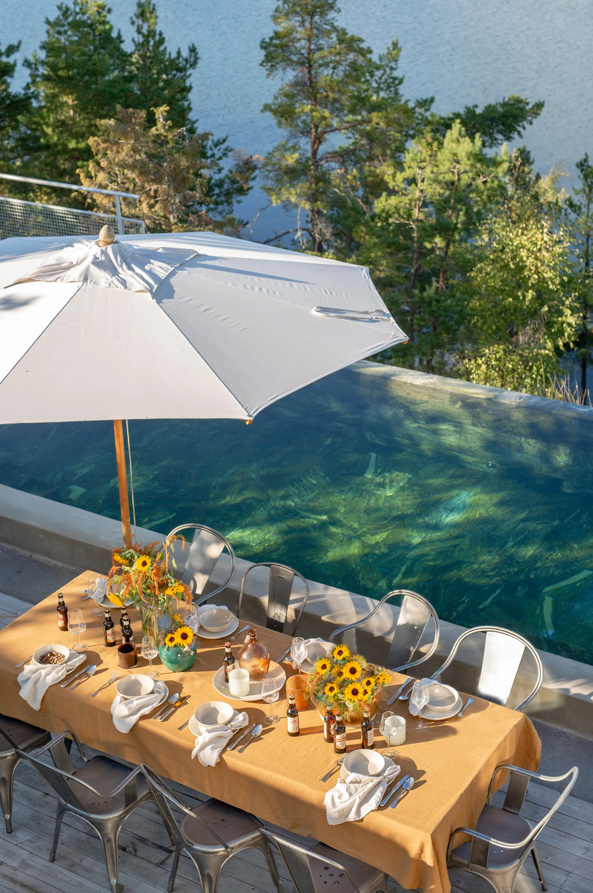 Obrus Sunshine 145x330 cm, Seaweed Himla