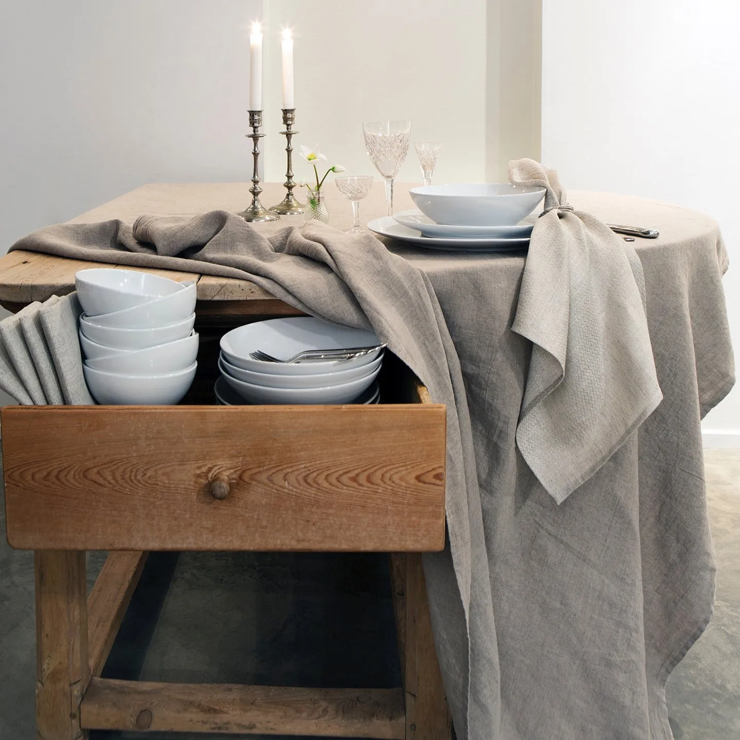 Obrus Sunshine naturalny, 145x330 cm Himla