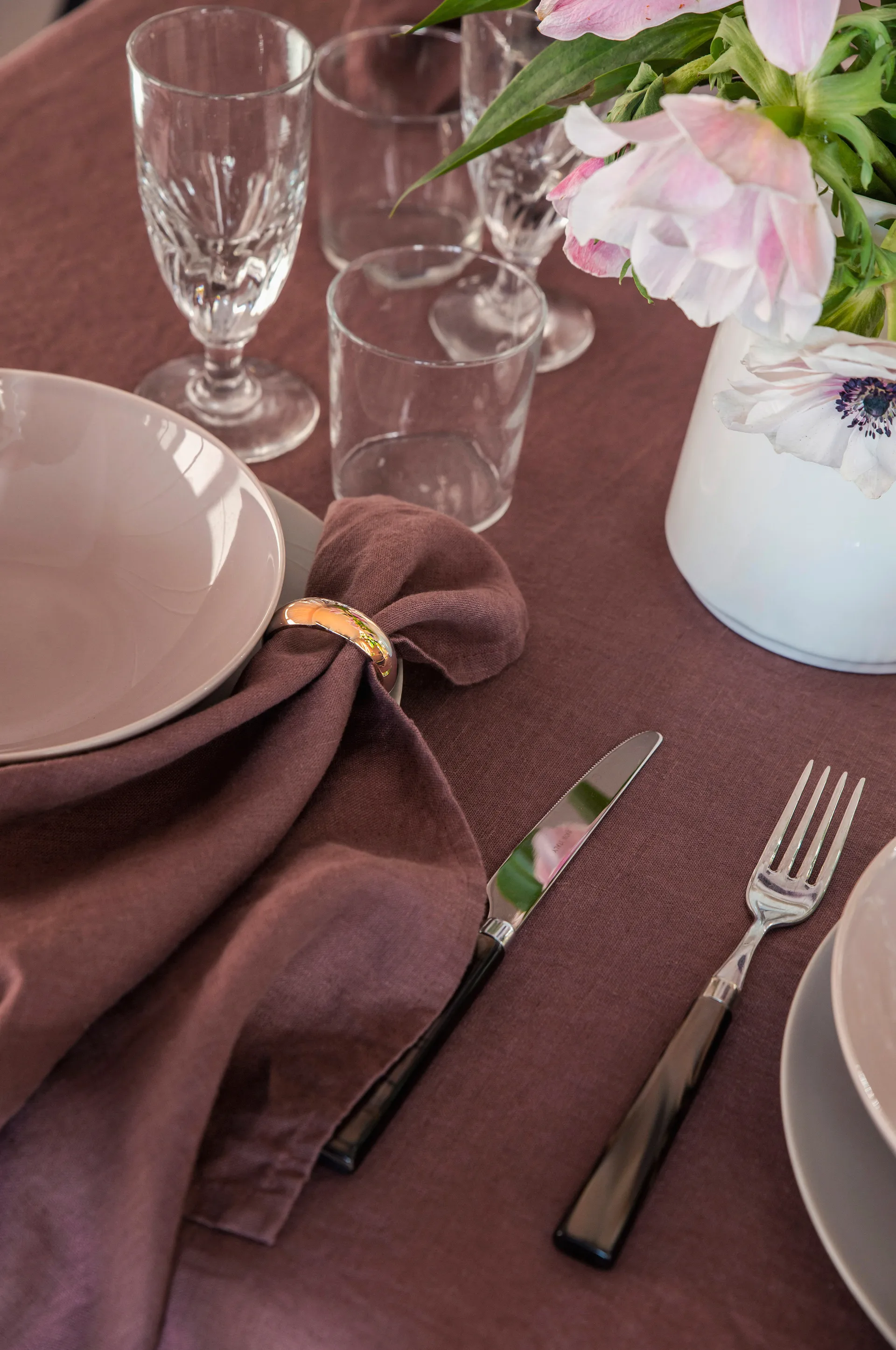 Pierścień na serwetki Monako Ø4 cm 4-pak, Brass Himla