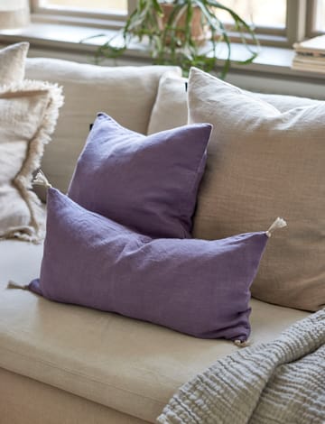 Poszewka na poduszkę Sunshine z frędzlami 30x60 cm - Lavender - Himla