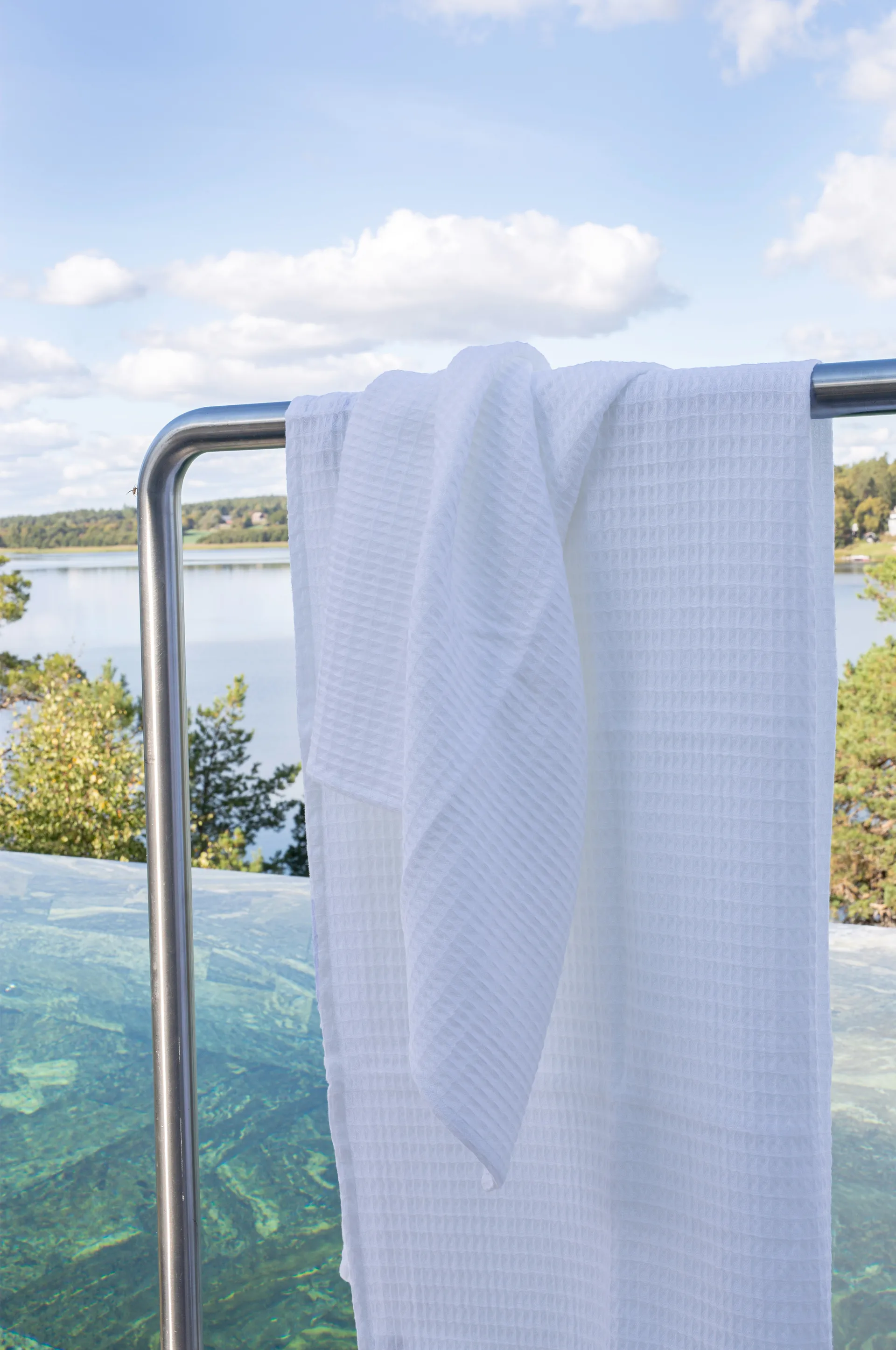 Ręcznik dla gości Ego 30x30 cm 2 szt., White Himla