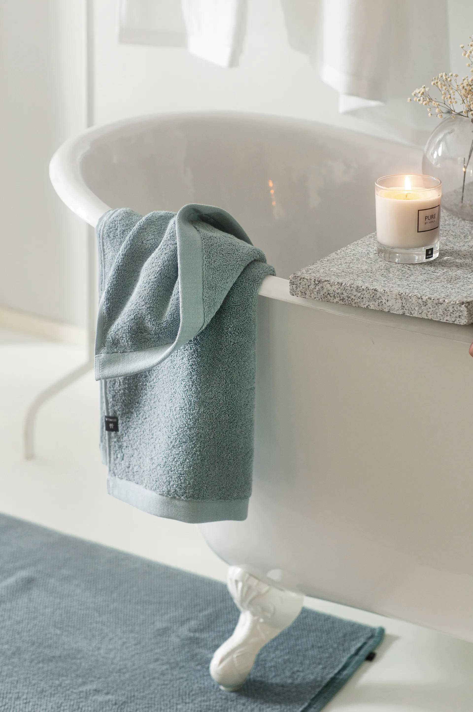 Ręcznik eko Maxime Organic poetry, 100x150cm Himla