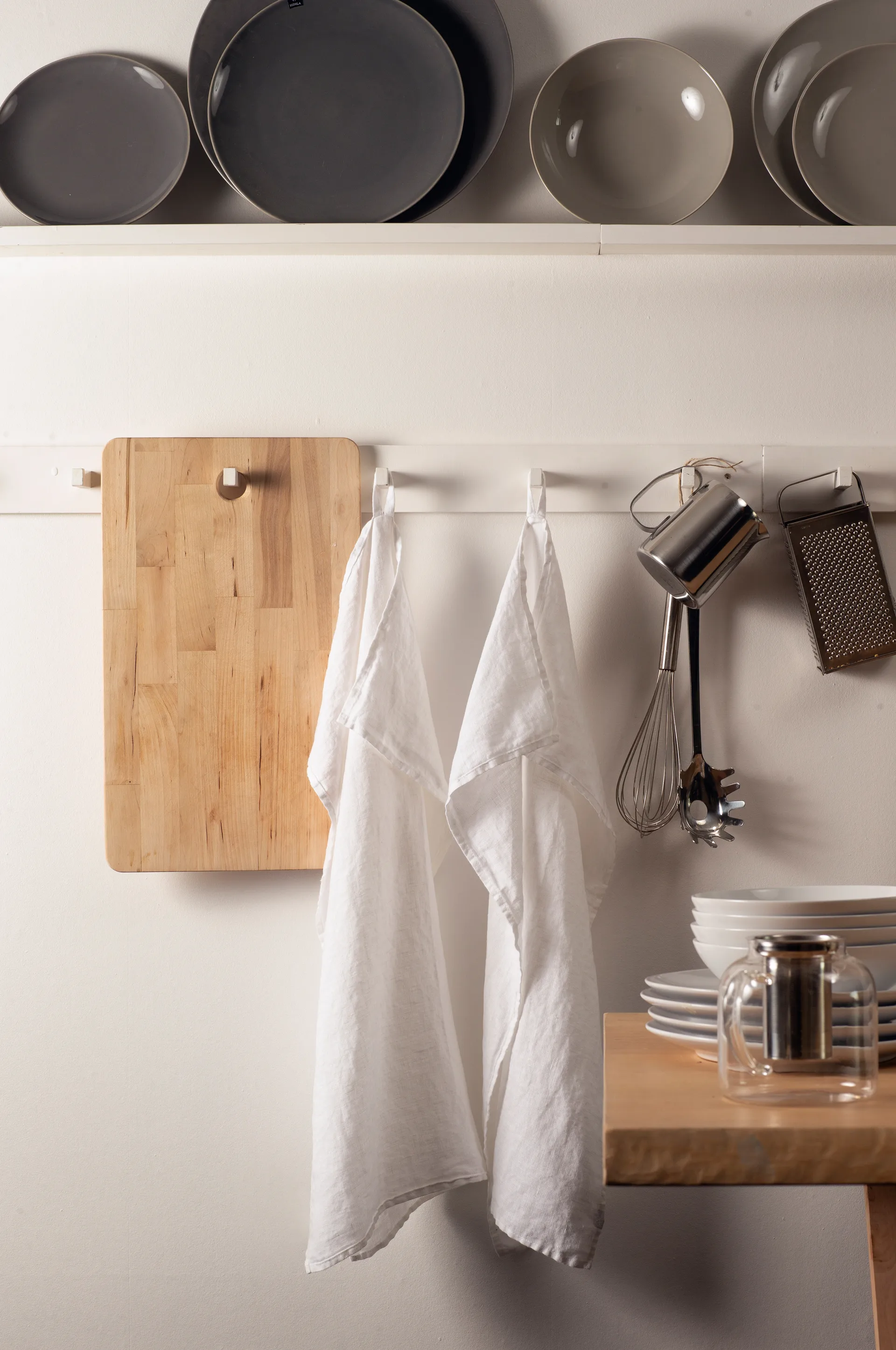 Ręcznik kuchenny Sunshine 2-pak, Biały Himla