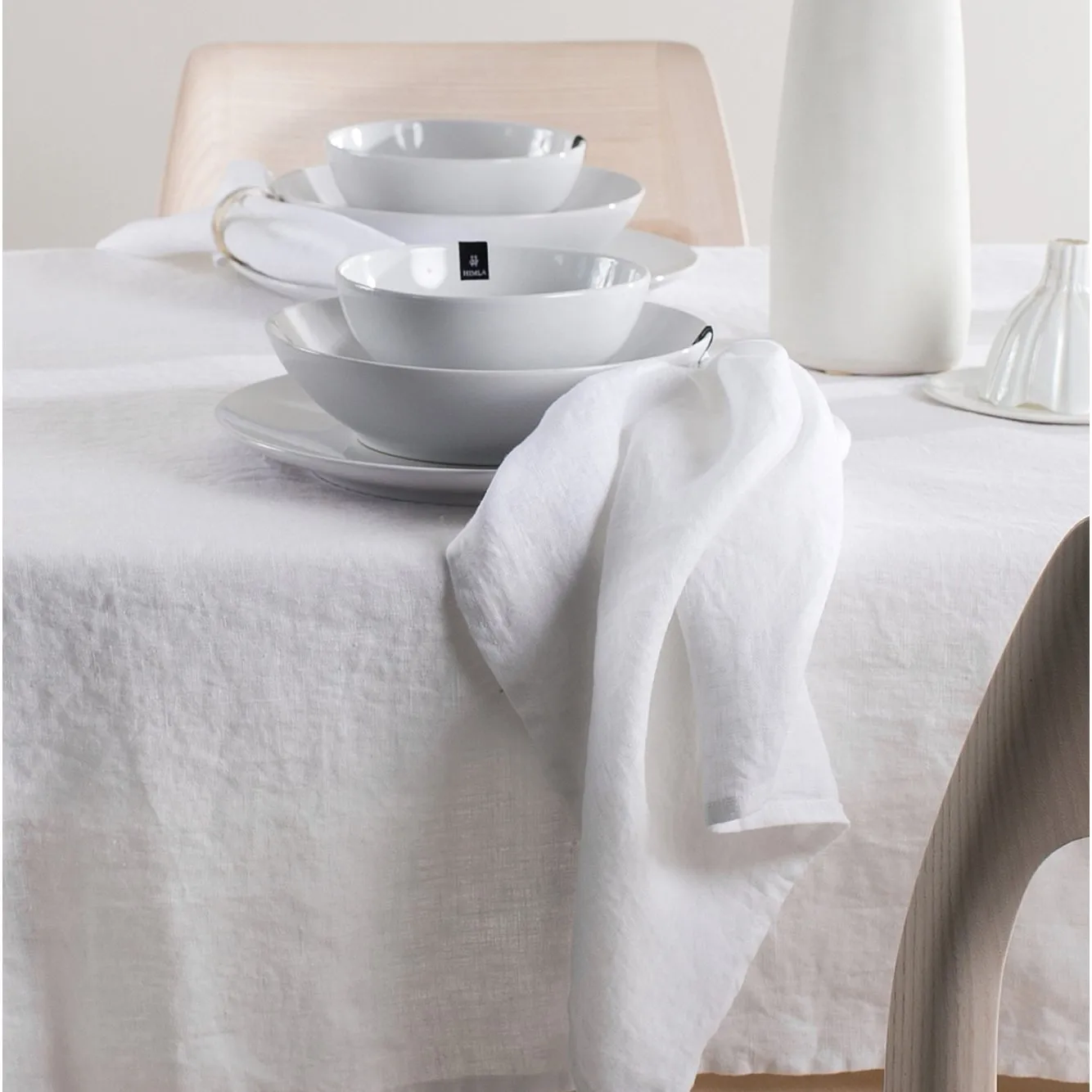 Serwetki Sunshine 4 szt., biały Himla