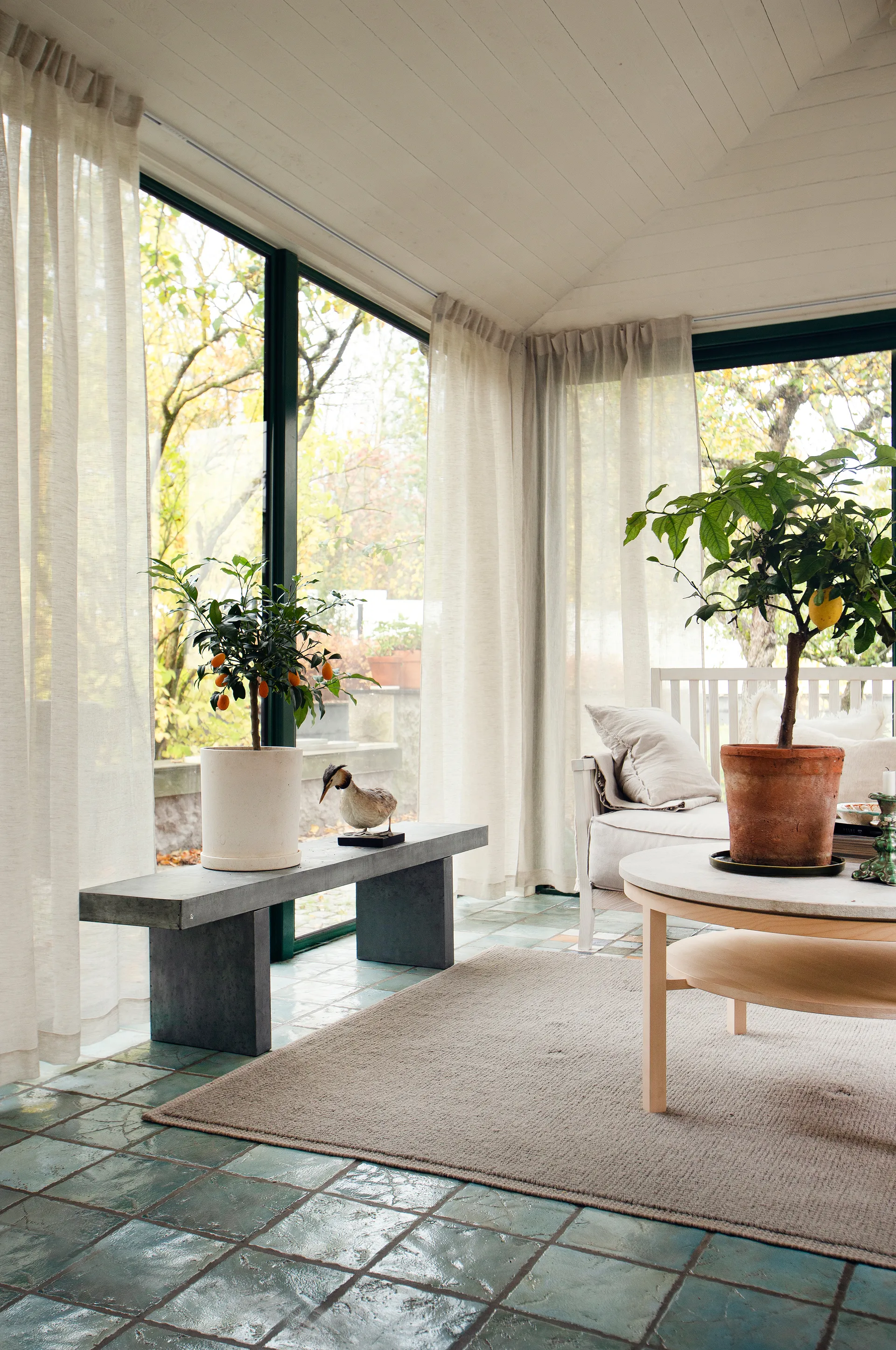 Skylight firana na taśmie 140x290 cm, Oatmeal Himla