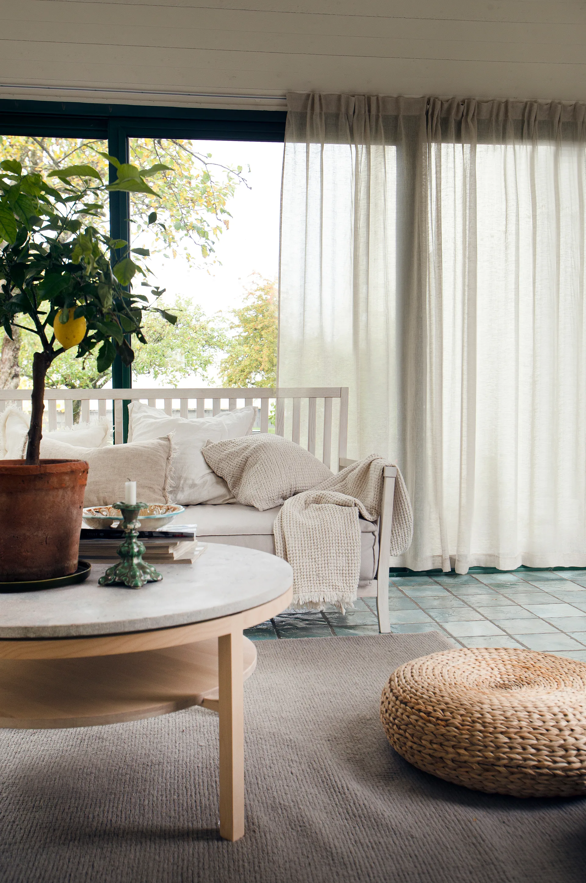 Skylight firana na taśmie 280x290 cm, Oatmeal Himla