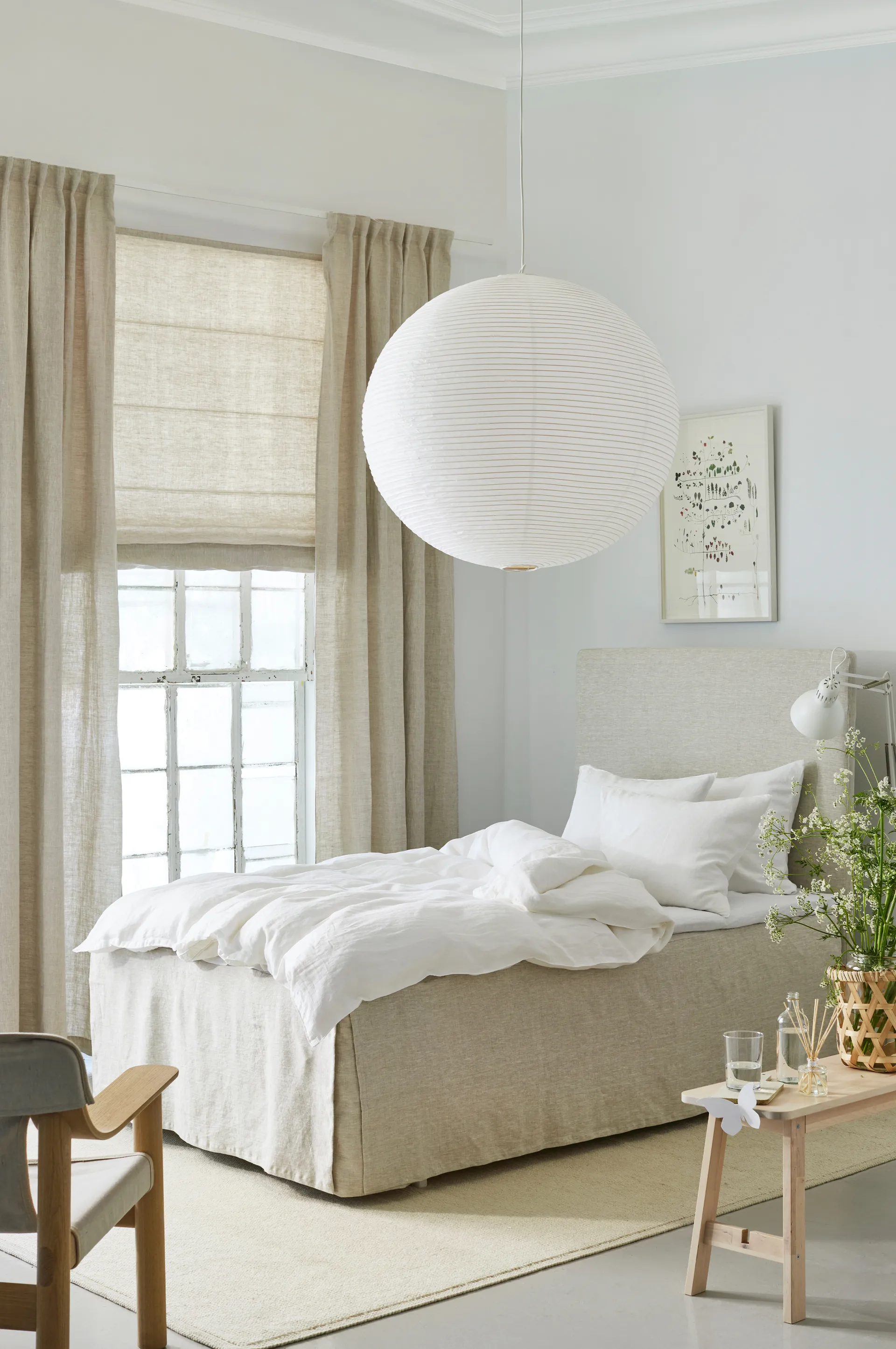 Zasłona Miramar 120x180 cm, Oatmeal Himla