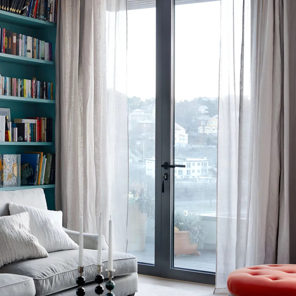 Zasłona na taśmie Sunrise 140x290 cm, Ash (szary) Himla