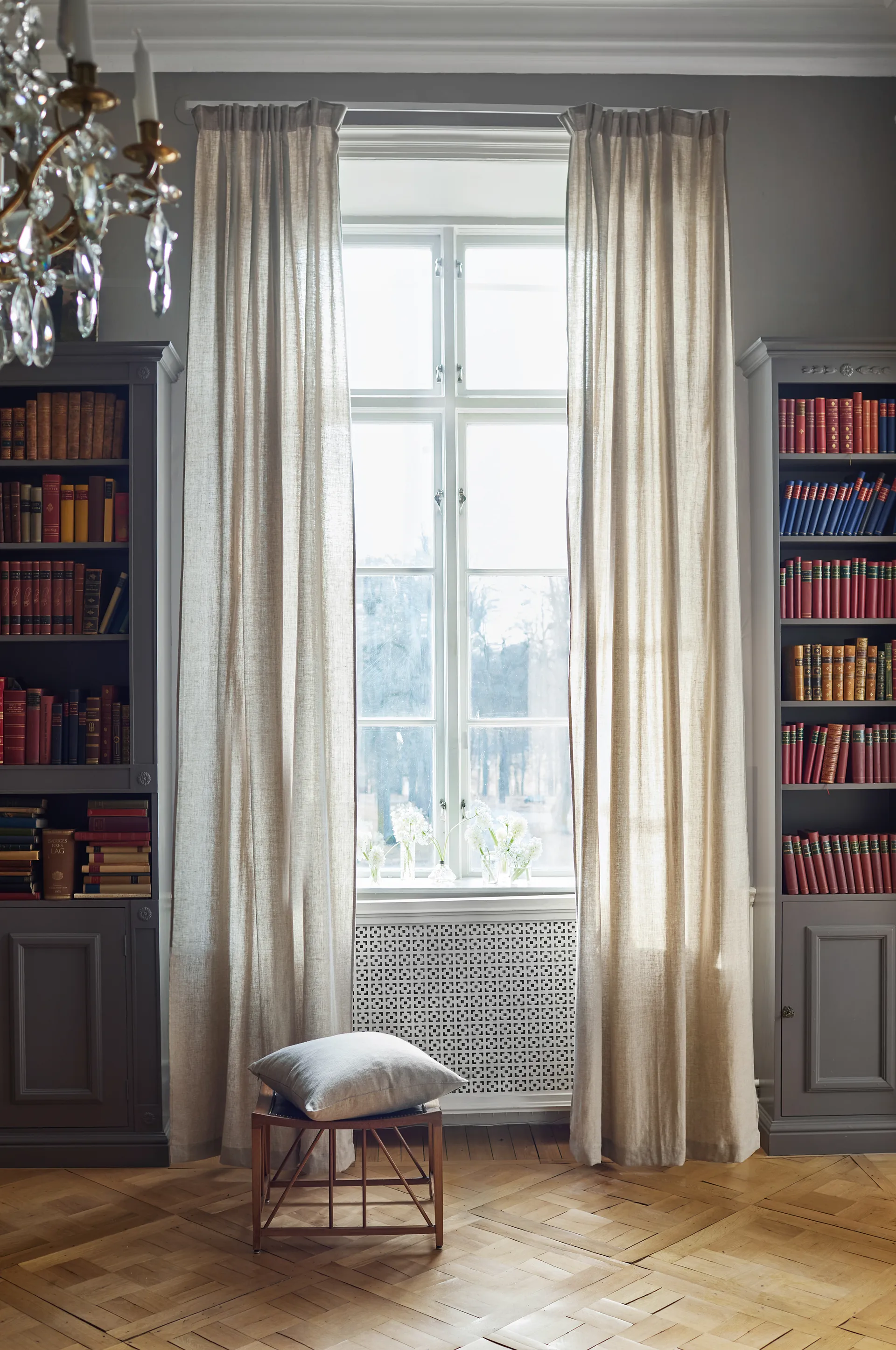 Zasłona Woodland z plisami 135x290 cm, Natural Himla