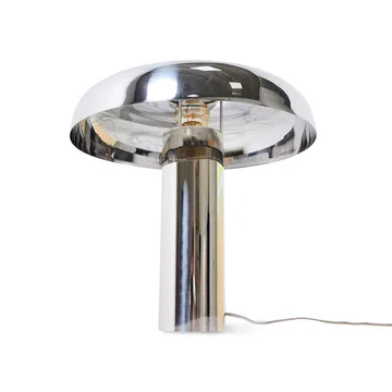 HK Living mushroom lampa stołowa - Chrom - HKliving