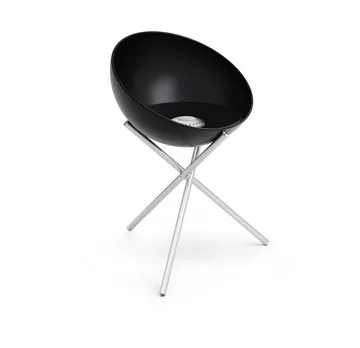 Palenisko BOWL 57 - Czarno-srebrny, stelaż typu trójnóg - Höfats