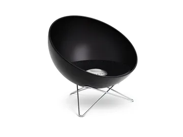 Palenisko BOWL 70 - Czarno-srebrny, stelaż typu gwiazda - Höfats