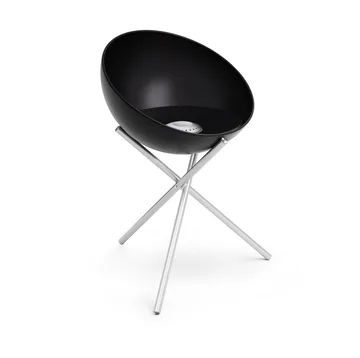 Palenisko BOWL 70 - Czarno-srebrny, stelaż typu trójnóg - Höfats