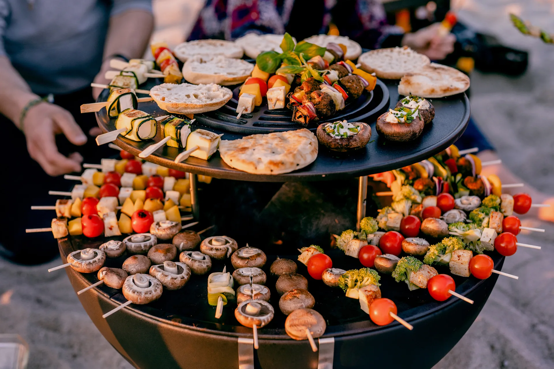 Pierścień grzewczy BOWL 57, Czarny Höfats