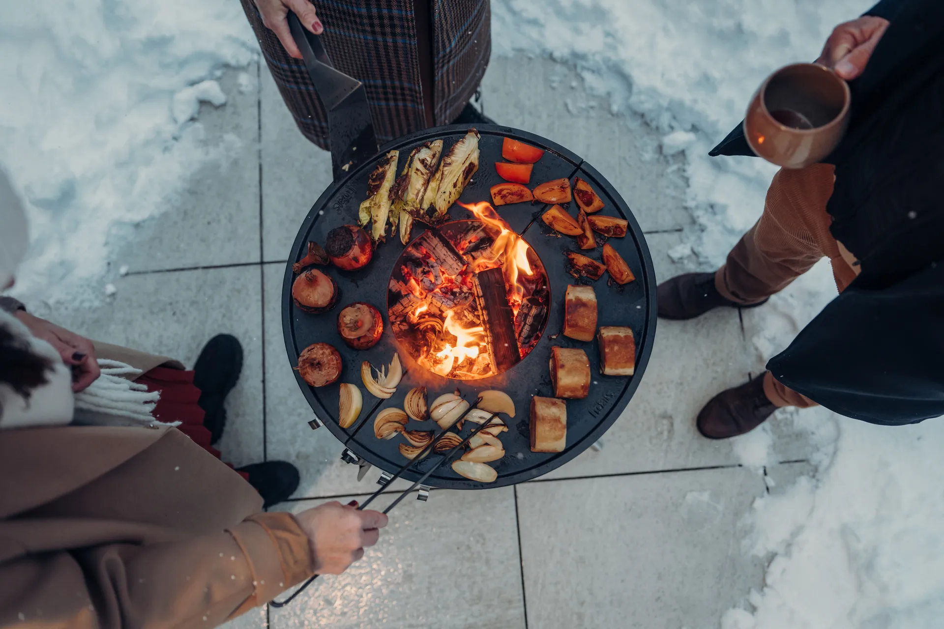 Płyta do smażenia BOWL 57 Plancha, Czarny Höfats