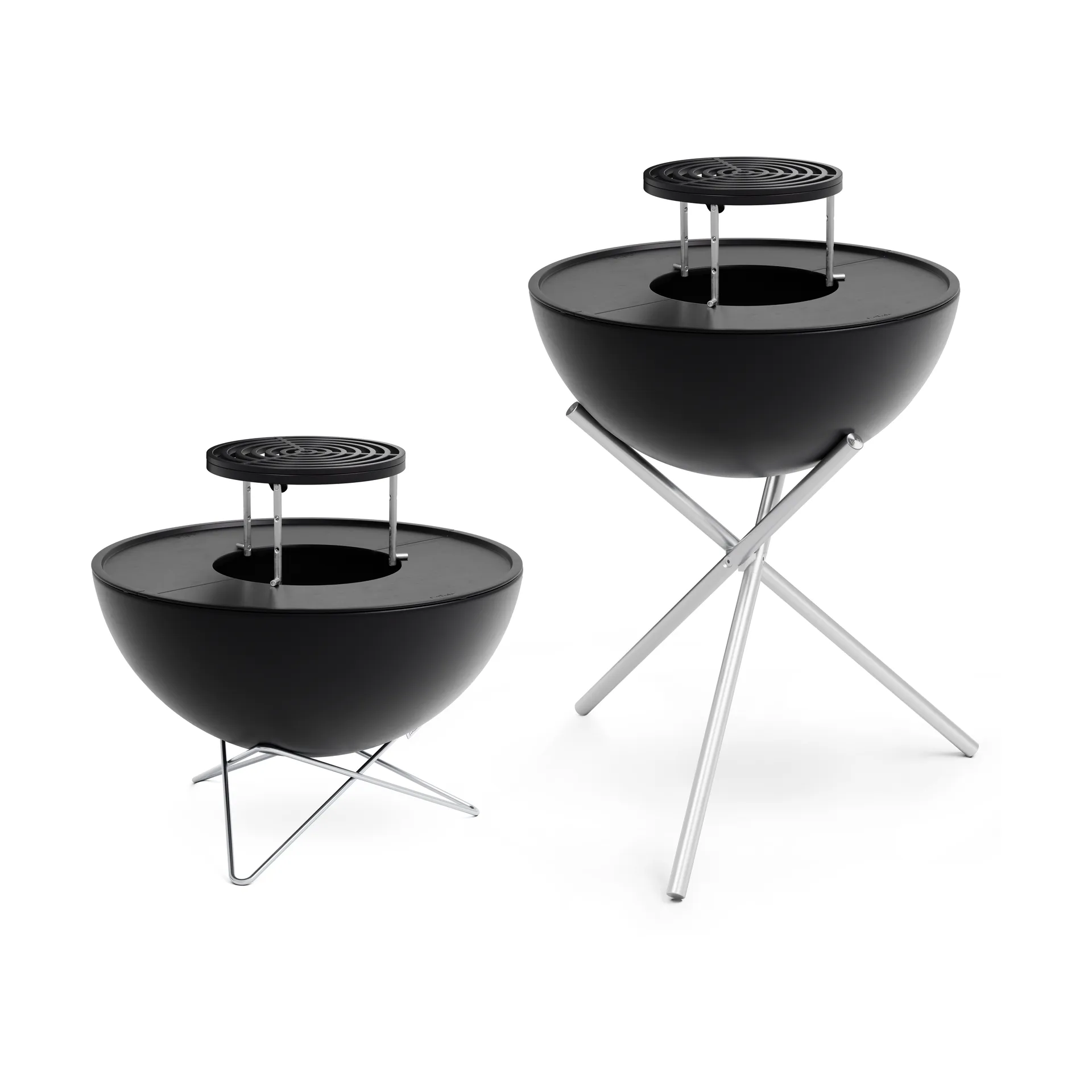 Ruszt do steków BOWL 70, Czarny Höfats