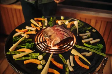 Ruszt do steków BOWL 70 - Czarny - Höfats