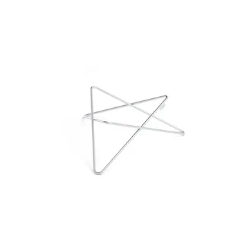 Stojak typu gwiazda BOWL 57 - Srebrny - Höfats