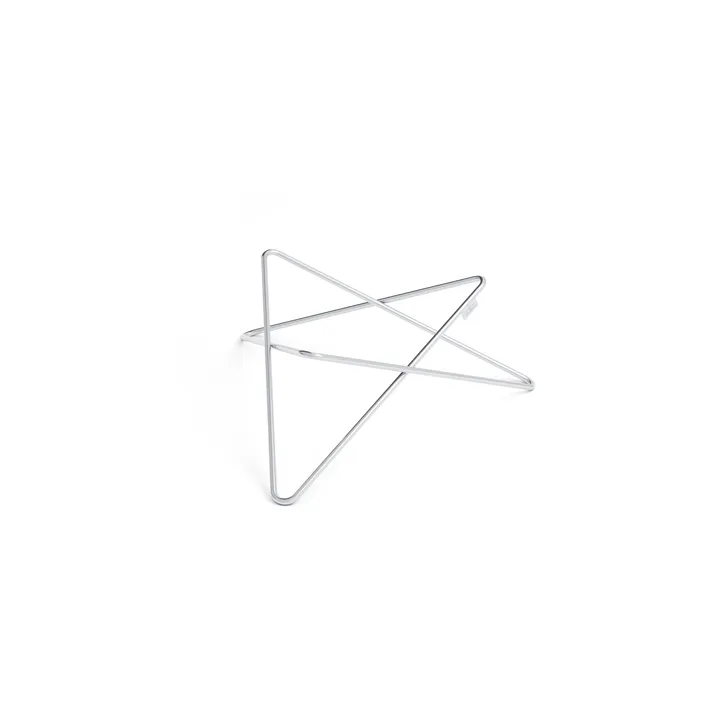 Stojak typu gwiazda BOWL 57 - Srebrny - Höfats