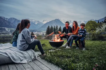 Stojak typu gwiazda BOWL 57 - Srebrny - Höfats