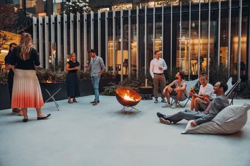 Stojak typu gwiazda BOWL 70 - Srebrny - Höfats