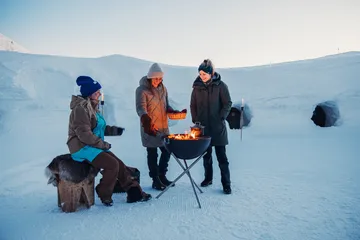 Stojak typu trójnóg BOWL 57 - Srebrny - Höfats