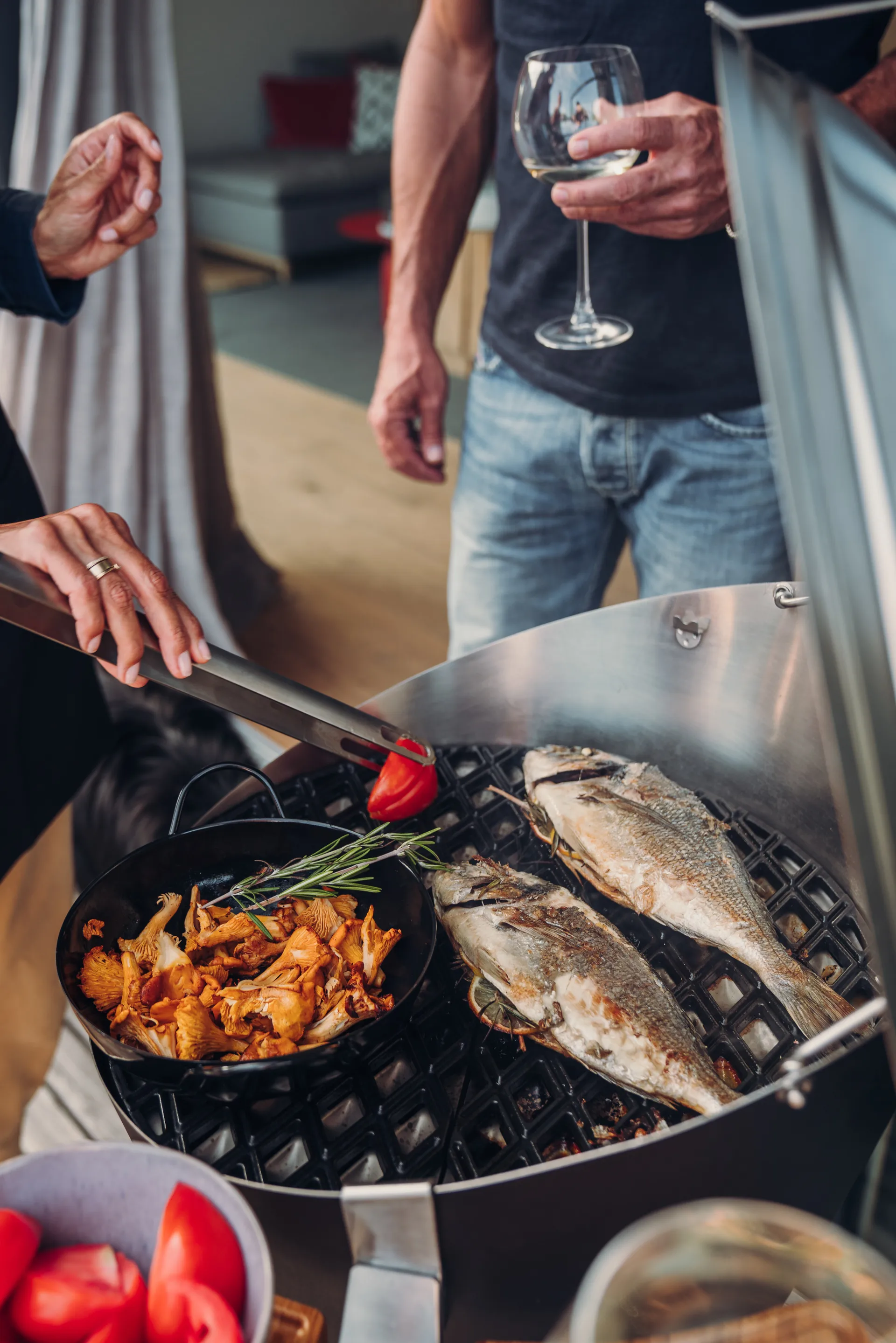 Szczypce do grilla Höfats, Srebrny Höfats