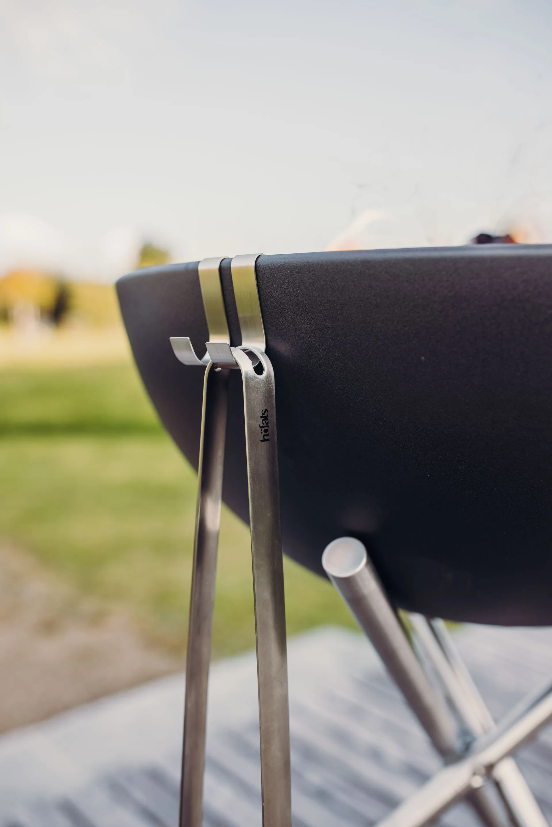 Wieszak BOWL, Srebrny, 2‑szt. Höfats