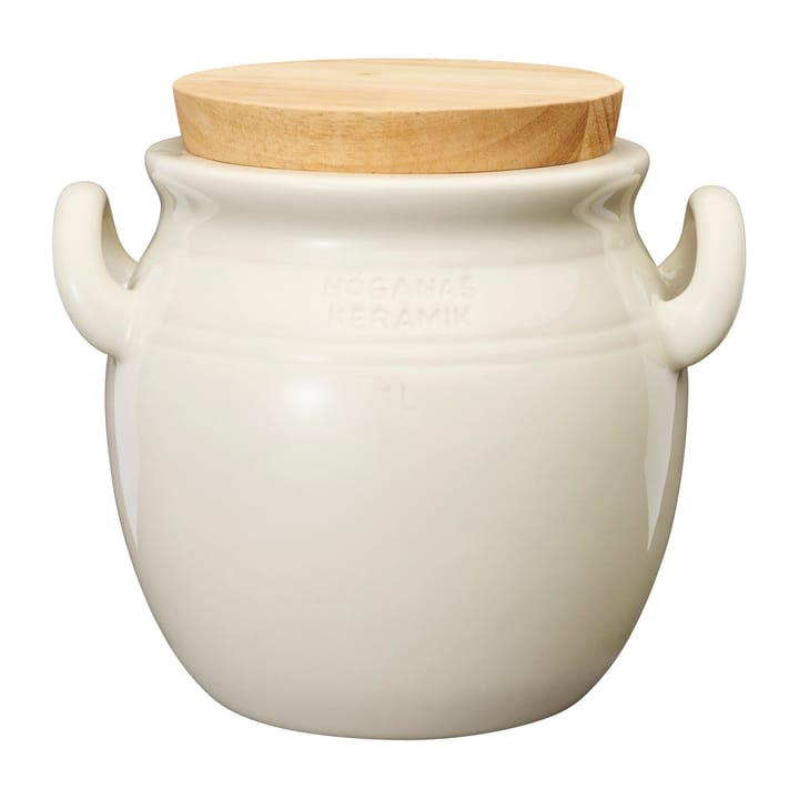 Ceramiczny dzban Höganäs 1 l - Piaskowy - Höganäs Keramik