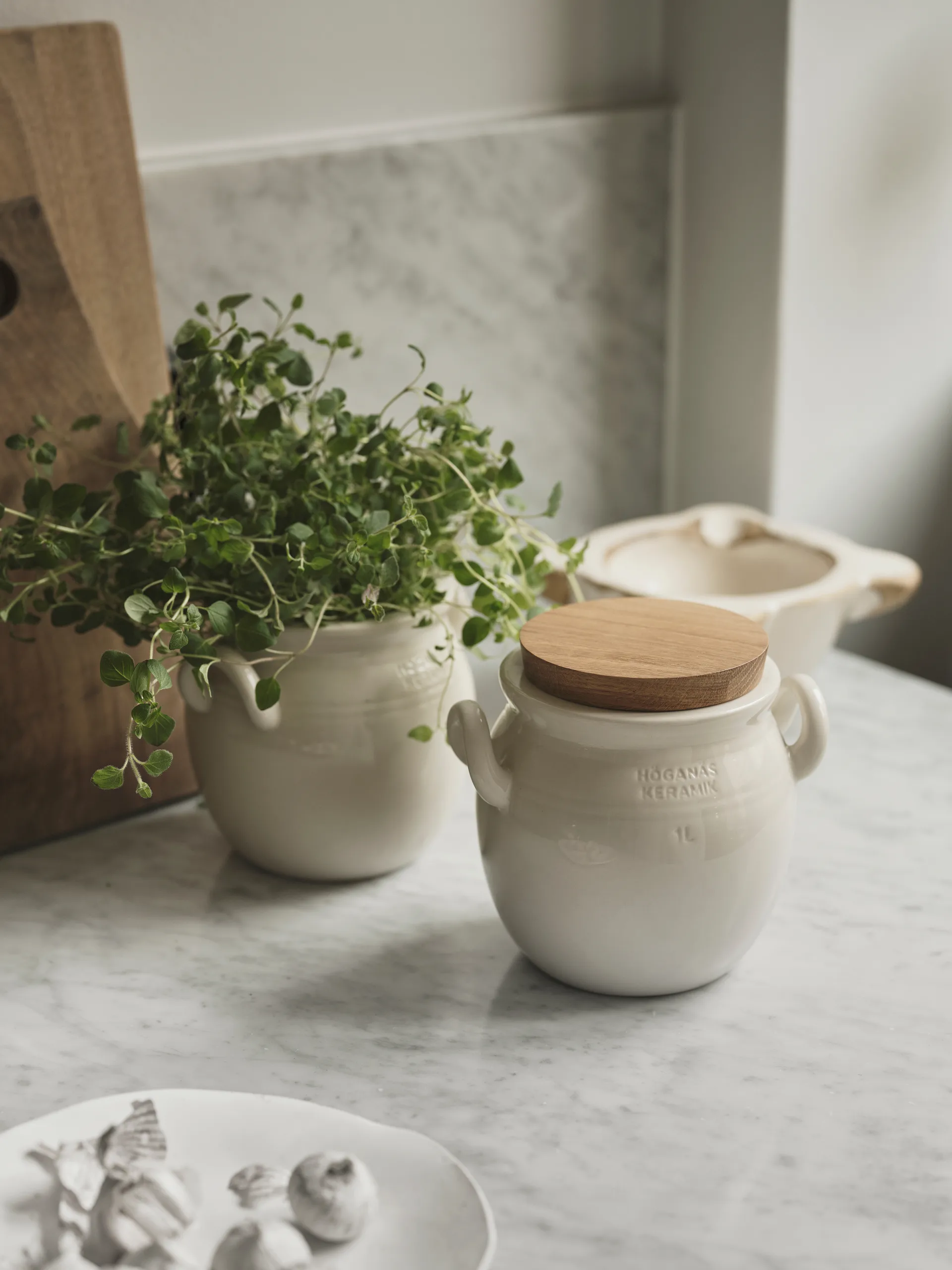 Ceramiczny dzban Höganäs 1 l, Piaskowy Höganäs Keramik