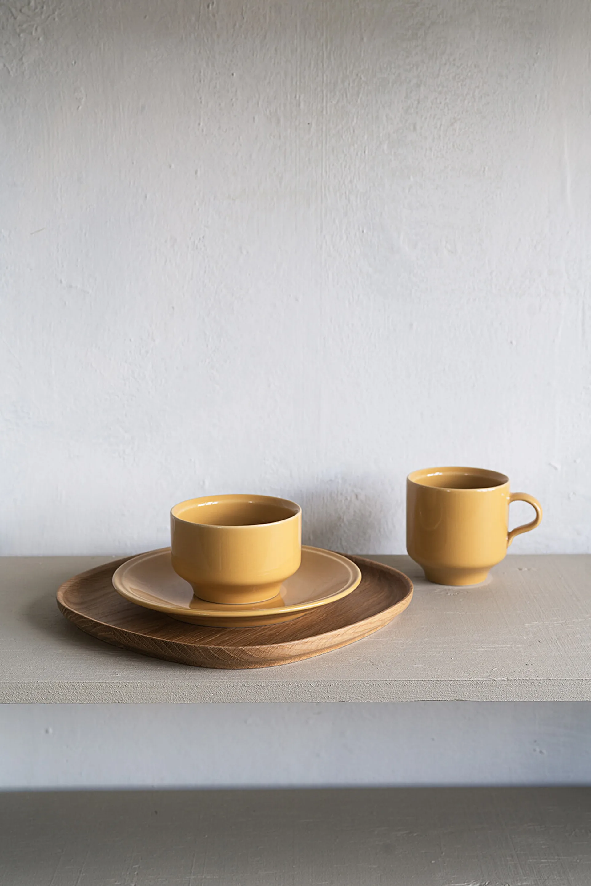 Kubek ceramiczny Höganäs Daga 330 ml, Ochra Höganäs Keramik