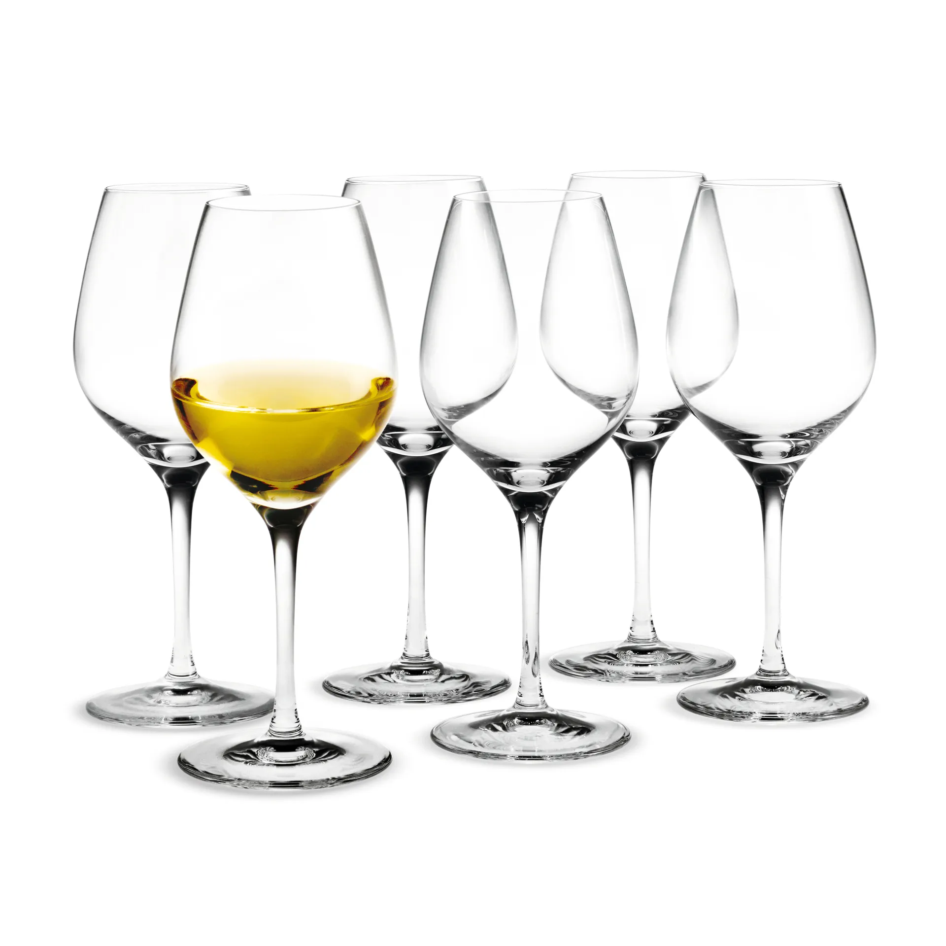 Cabernet kieliszki do wina deserowego 280 ml, zestaw 6 sztuk, Przezroczysty Holmegaard