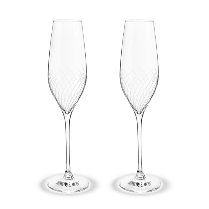 Cabernet Lines kieliszek do szampana 29 cl 2-pak - Przezroczysty - Holmegaard