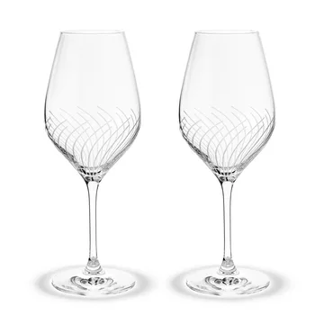 Cabernet Lines kieliszki do białego wina 360 ml, 2‑pak - Przezroczysty - Holmegaard