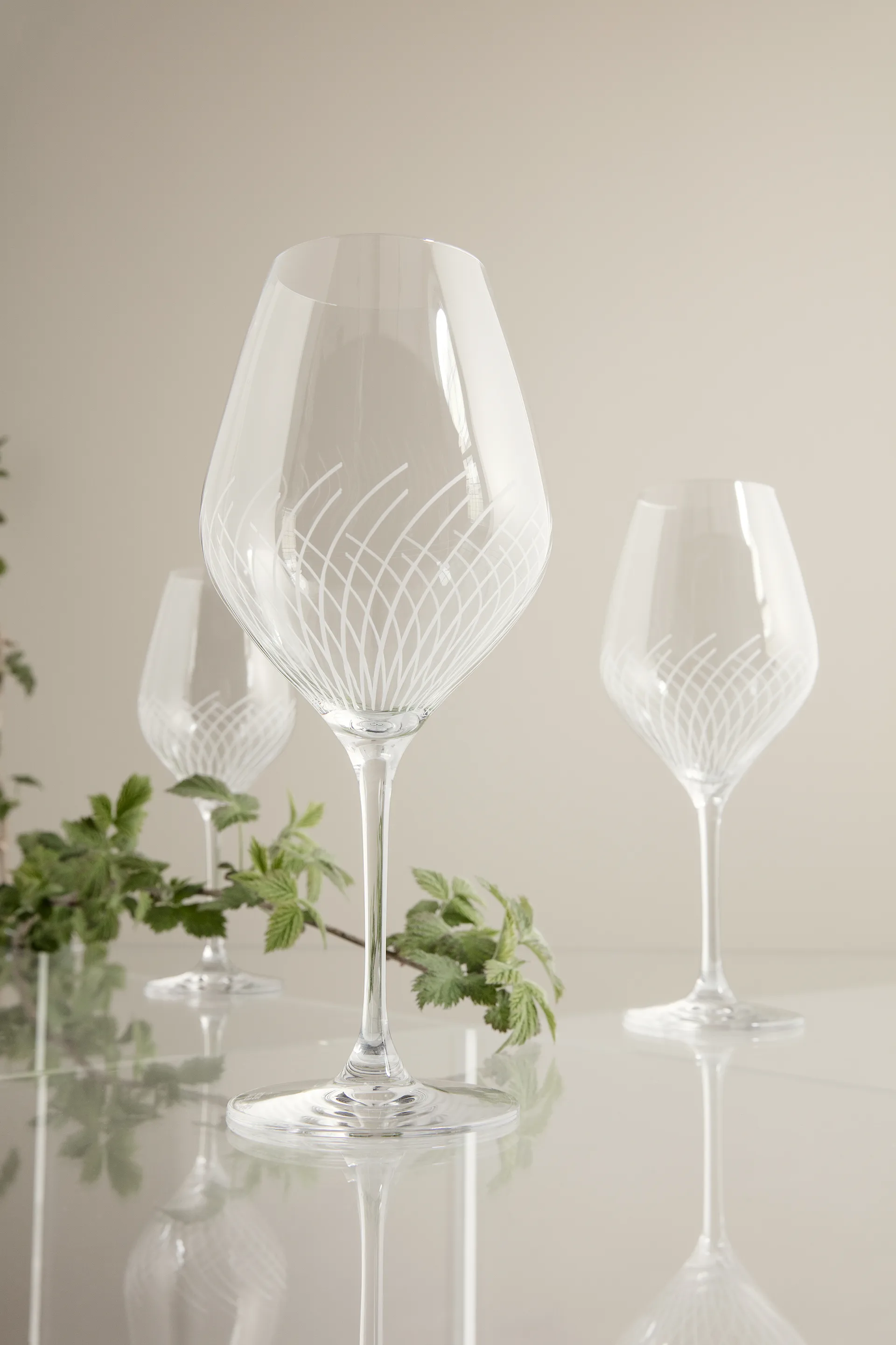 Cabernet Lines kieliszki do białego wina 360 ml, 2‑pak, Przezroczysty Holmegaard
