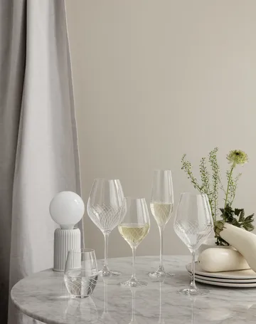 Cabernet Lines kieliszki do białego wina 360 ml, 2‑pak - Przezroczysty - Holmegaard