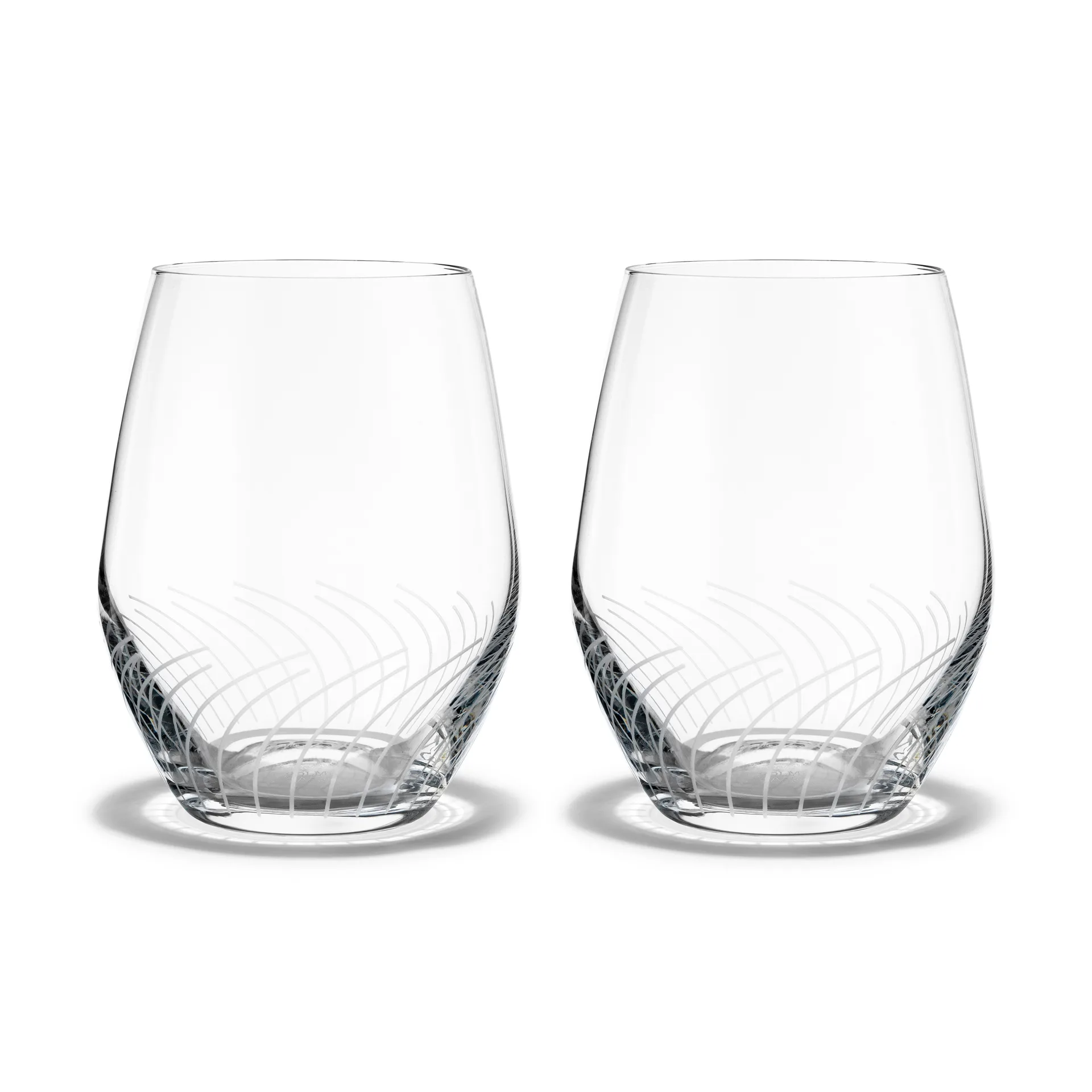 Cabernet Lines szklanki do wody 250 ml, 2‑pak, Przezroczysty Holmegaard